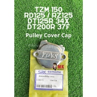 (Thai) YPVS Power Valve OUTER COVER CAP Yamaha TZM / RZ125 / RD125 / DT125R 34x / DT200R 37F (CHROME