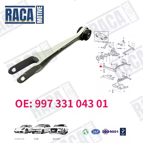 For Porsche 911 996 997 Targa 911 Convertible Rear Suspension Control Arm 99733104301 997 331 043 01