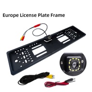 License Plate Frame CCD Car 12 Lights LED Reversing Camera Car European Frame License Plate Frame Ni