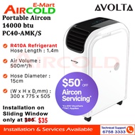 Avolta Portable Aircon 14000 btu PC40-AMK