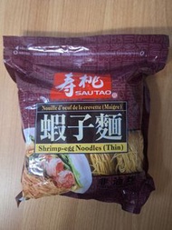壽桃牌蝦子麵 (細)