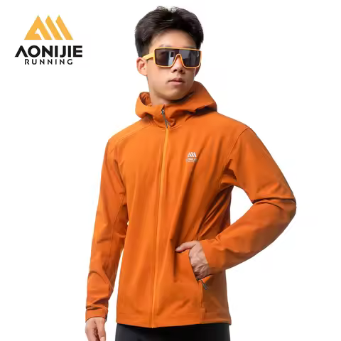 AONIJIE FM5207 Men Windproof Jacket Autumn and Winter Windproof Warm Outdoor Water-repellent Hiking 