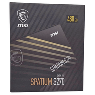 msi 微星 SATA固態硬碟 SPATIUM S270 2.5吋  480GB