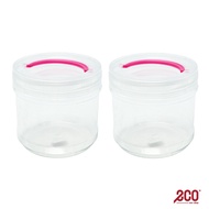 Eco Shop 2-In-1 Round Container With Handle (Transparent Lid) (12cm x 11cm)