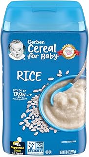Gerber NGM Rice Cereal, 227g