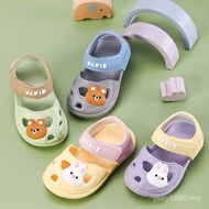 Cheerful Mario 13-18cm Bear&Rabbit Baby Shoes Summer Small Children Sandals Silent Non-Slip Prewalke
