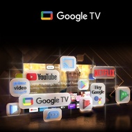 GOOGLE TV CHIQ 43 INCH SMART TV FHD YOUTUBE DIGITAL TV (L43G7P PRO)
