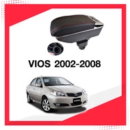 ที่ท้าวแขน ที่วางแขน ที่พักแขน ในรถ ตรงรุ่น Vios 2002 - 2007 มีหลายรุ่นให้เลือก  รุ่น Jumbo 7USB รุ่นยอดนิยม / รุ่น eco ไม่มี USB / รุ่น L sport 6USB /   ARMREST CONSOLE