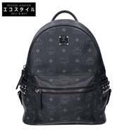 MCM MMK6SVE37BK001 Stark 側鉚釘背包 - Visetos [二手]