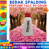 BEDAK SPALDING PERFUME Talc 90 Gram Putih - Bedak Tabur Spalding - Bedak Tabur Glowing Tahan Lama - 