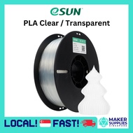 eSun PLA Clear 1.75mm 1KG 3D Printer Filament Transparent Printing Material Plastic
