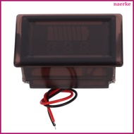 Battery Voltage Meter 12-60 V Lithium Battery Capacity Monitor Waterproof Voltage Display Indicator 