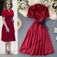 BJFashionWanita / Dress Amanda / Dress Polos / Dress / Midi Dress Polos / Midi Polos / Midi Dress /