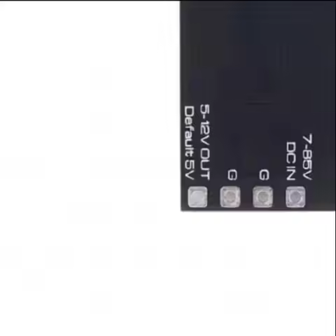 7-85V to 5.2V/8V/12V 5A Synchronous Buck BEC Module, TVS Protection, Thermal Shutdown, Step-Down Reg