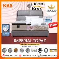 (FREE Shipping) 100% Authentic King Koil Prince 2.0 Imperial Topaz Mattress 13'' Prince Collection Spring Mattress  / FR