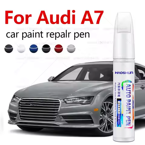 Car Paint Repair Pen For 2010-2023 AUDI A7 Paint Scratch Repair Accessories White LY9L Black LY9B Gr