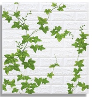 PAKET 10 LEMBAR BONUS 1 LEMBAR!!! WALLPAPER DINDING 3D FOAM MOTIF BATU BATA DAN SERAT KULIT JERUK CO