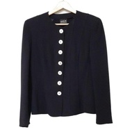 Akris Jacket Navy Women Long sleeves Direct from Japan Secondhand