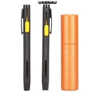 UAENAU 2pcs Tailor Fabric Marker, Multifunctional Erasable Sewing Chalk, Pen Refill Natural Fading T