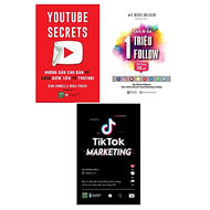 Combo 3 cuốn Kinh Doanh Trên Nền Tảng Số: Youtube Secrets - Hướng Dẫn Căn Bản Cách Kiếm Tiền Từ Yout