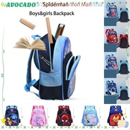AVOCAYY Student Bag,  Captain America School Accessory Children School Backpack, Lightweight Spiderman Elsa Large Capacity Shoulder Rucksack Boys Girls