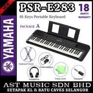 Yamaha PSR-E283 61-Keys Portable Keyboard (psre283) – Package A