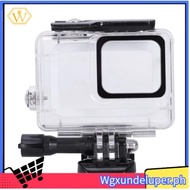 【W】Waterproof Housing for Gopro Hero7 White and Hero7 Silver, Protective 45m Underwater Dive Case Sh