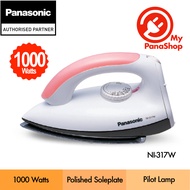 Panasonic Polished Dry Iron (1000w) NI-317W-LN / NI-317W