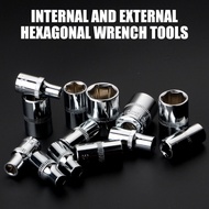 DOU Metric Short Socket Set 1 4Inch Drive 6 Point Size 4mm to 14mm for Maintenance