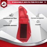MOTORCYCLE J2 RACING HIRC WASHABLE AIR FILTER PCX 160/ADV 160