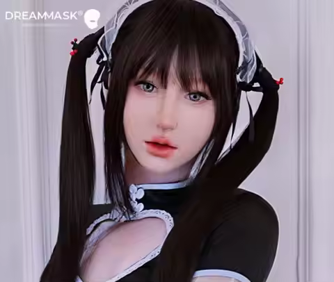 (Q05 CHING4)'Dreammask' DMS Crossdress Female/Girl Half Head/ Full Head Cosplay Kigurumi Male To Fem