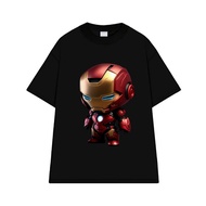 A737 - IRON MAN T-shirt Set 100% Cotton, Soft, High Quality, Good Sweat Absorption