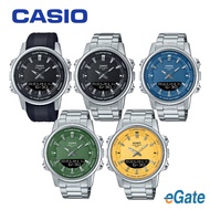 Casio AMW-880 Men's Watch Digital Analogue Sports Rubber Strap Waterproof Watch AMW-880-1AV, AMW-880