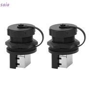 SAIA 2PCS RJ45 Adapter, IP67 Waterproof RJ45 Connector, Durable RJ45-180° 180 Degree Connector Harsh