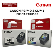 CANON PG-740 Black & CL-741 Color / PG 740 Black & CL 741 Color Original Ink Cartridges