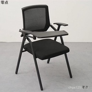 Training Office Writing Board with Integrated Armrest Table Chair Chair Folding Table Chair with New