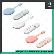 Chromecast with Google TV 4K 白色 第4代 串流電視盒 播放器 網絡機頂盒 智能語音電視盒子 影像投射 智能家居 AI語音助手 4K HD HDR 平行進口