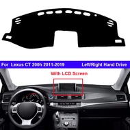 【100%-original】 Car Inner Dashboard Cover For Lexus CT 200h 2011 - 2019 CT200h Auto Dash Mat Carpet 