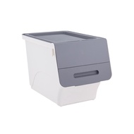 กล่องเอนกประสงค์ 24ลิตร กล่องจัดเก็บของ กล่องจัดระเบียบห้อง กล่องพลาสติก กล่องซ้อนเก็บได้ Multi-purp