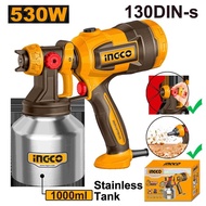 INGCO ELECTRIC SPRAY GUN 530W 1000ML STAINLESS STEEL TANK SPG45061