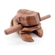 TEMU Small Instrument Musical Wooden Percussion Instrument Of Frog Noise Maker And Cool Music Gifts 
