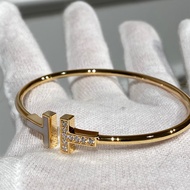 Gelang Wanita Bahan Titanium / Gelang Wanita Titanium Anti Karat / Gelang Wanita Model Terbaru