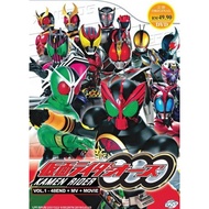 KAMEN RIDER OOO VOL.1-48 END + MOVIE DVD