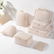 7Pcs Set Travel Storage Bag Compression Luggage Storage Bag/Compression packing cube/Packing Cube
