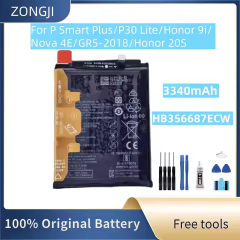 New Battery HB356687ECW Battery For Nova 2 Plus 2i 2S 3i 4e P30 Lite Mate SE G10 Mate 10 Lite Honor 
