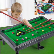 Mainan Ketangkasan meja billiard mini deluxe snooker Pool Table Set Permainan Edukasi Anak