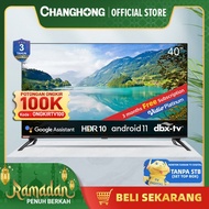 sale Changhong Framless Google certified Android Smart 40 Inch LED TV