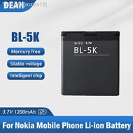 1PCS BL-5K BL 5K BL5K 3.7V 1200mAh Lithium Phone Battery For Nokia N85 N86 8MP N87 2610S 701 Oro C7 C7-00 X7 X7-00 T7 2610S [ Hot sell ] mzpa12