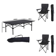 Yifeng ชุดโต๊ะเก้าอี้แคมป์ปิ้ง เก้าอี้ พร้อมโต๊ะปิกนิก 528 529