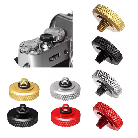 11mm Brass Concave Shutter Release Button Rubber Ring For Nikon Z f ZF Sony RX10 IV III II RX10M5 Le